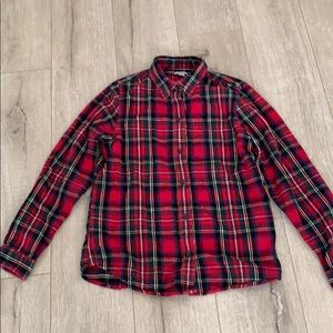 L.L. Bean Flannel Plaid Shirt